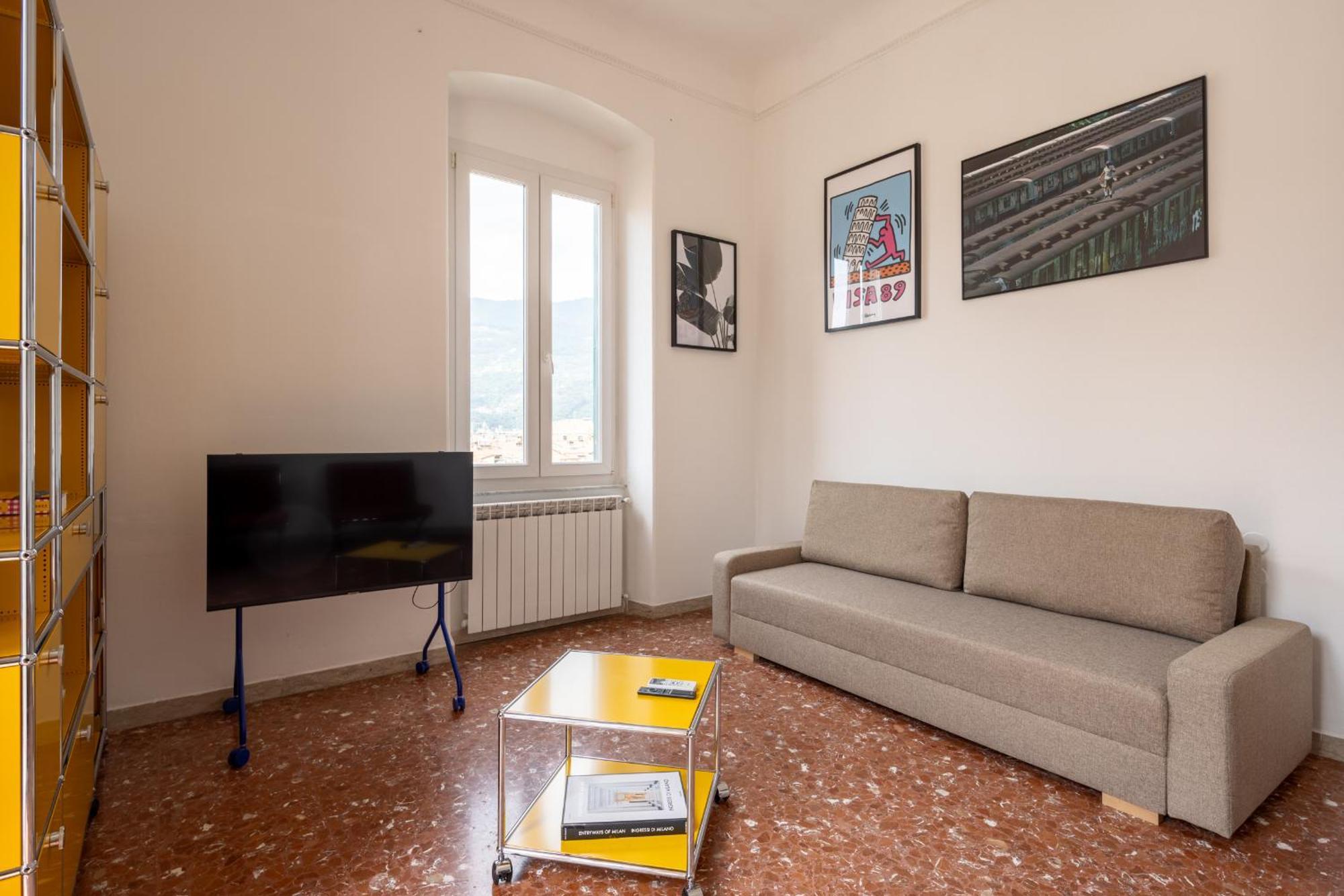 Appartamento Fancy Bright With And Mountain View On An Ancient Staircase 5 Mins To The Station With 2 Balcony With Amazing View